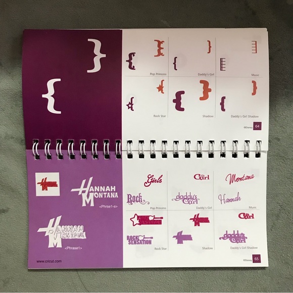 Cricut Disney Hannah Montana shape and font - Picture 15 of 16